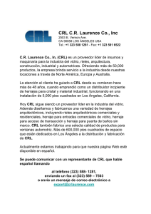 CRL CR Laurence Co., Inc