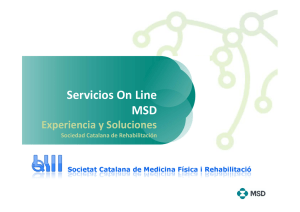 Servicios On Line MSD
