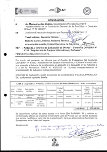 Page 1 Banco - as ¿ ¿- Mundial unidades para MEMORANDUM