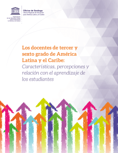 Los docentes de tercer y sexto grado de América Latina y