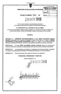 decreto 2641 del 20 de noviembre de 2013