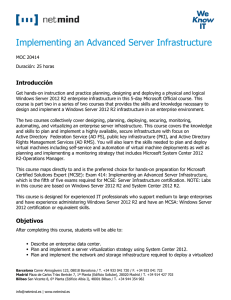 Implementing an Advanced Server Infrastructure