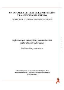 Un Enfoque cultural de la prevención y la - unesdoc