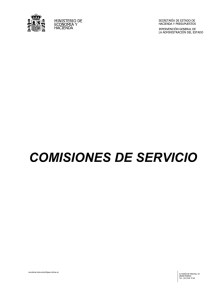 Manual de Comisiones de Servicio