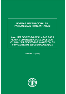 normas internacionales para medidas fitosanitarias análisis de