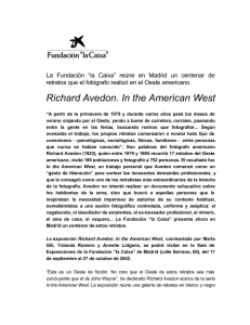 Richard Avedon. In the American West - Sala de Prensa