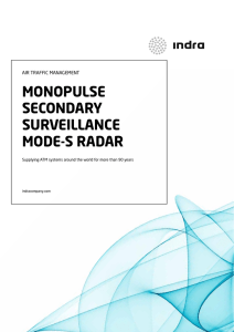 monopulse secondary surveillance mode-s radar