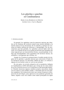 91. Los güechas o guechas en Cundinamarca, por María Luisa