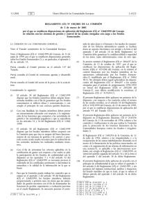 REGLAMENTO (CE) 438/2001 DE LA COMISIÓN de 2-3