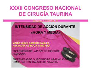 xxxii congreso nacional de cirugía taurina