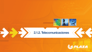 2.1.2. Telecomunicaciones