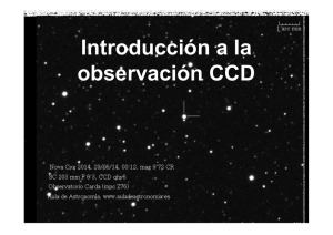 Introducción a la observación CCD