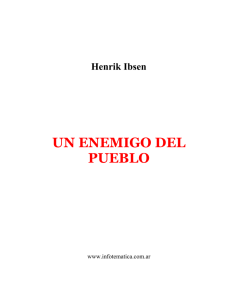 IBSEN, Henrik – Un Enemigo del Pueblo en pdf
