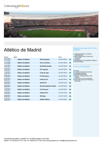 Atlético de Madrid - ivanmeyertours GmbH