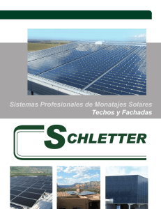 Sistemas Profesionales de Monatajes Solares Techos y Fachadas