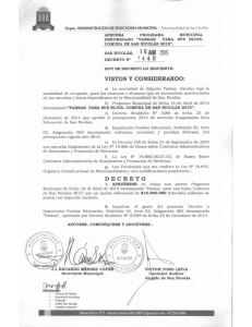 SAN NicoLás, I 5 ABR Éﬂi5 - Transparencia Municipalidad de San