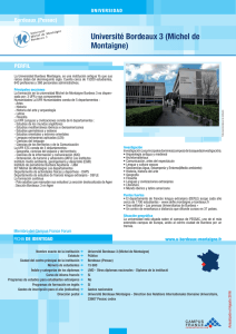 Université Bordeaux 3 (Michel de Montaigne)