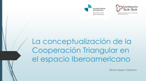 Cooperación Triangular - Cooperación Sur