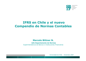 IFRS en Chile y el nuevo Compendio de Normas Contables