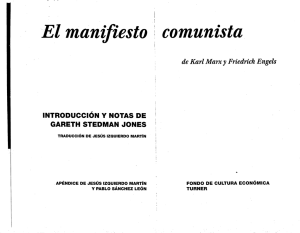 Manifiesto Comunista (MARX)