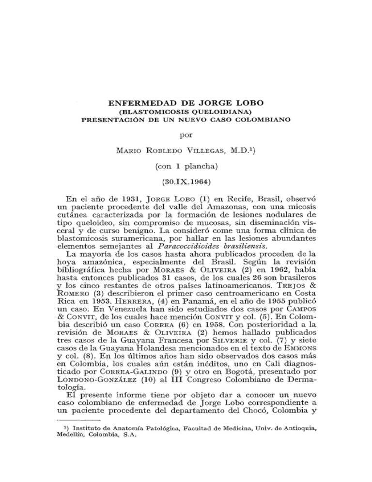 Enfermedad de Jorge Lobo | SpringerLink