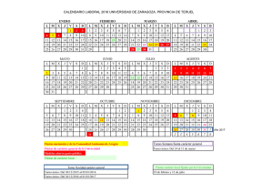 Provincia de Teruel - Universidad de Zaragoza