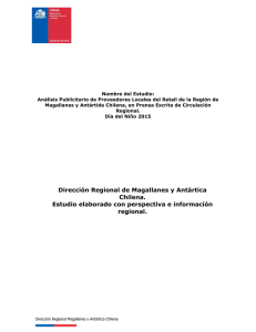 Dirección Regional de Magallanes y Antártica Chilena. Estudio
