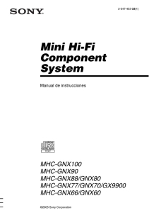 Mini Hi-Fi Component System