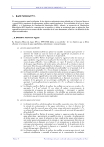 2. BASE NORMATIVA 2.1. Directiva Marco de Aguas