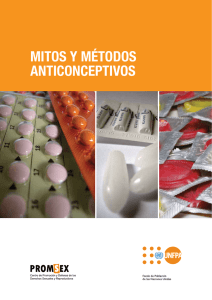 Mitos y métodos anticonceptivos