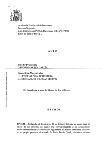 Page 1 ~ - t- ,. .• Audiencia Provincial de Barcelona Sección