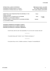 Amendment submitted by the Employer members