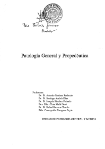 PatologÃa General y PropedÃ©utica