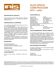 ÓLEO OPACO CONSTRUCCIÓN I474 – color