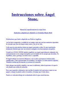Angel Stone Instrucciones enviado por Alejandro