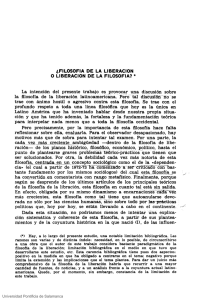 La intención del presente trabajo es provocar una discusión sobre