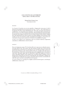 LOS CUENTOS DE CANTERBURY: SEXO, RISA Y S&Aacute;TIRA SOCIAL