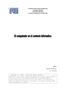 Instituto Universitario Politécnico “Santiago Mariño” Extensión