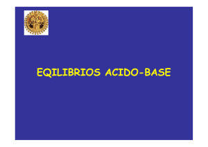 EQILIBRIOS ACIDO-BASE