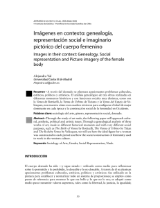 Imágenes en contexto: genealogía, representación social e
