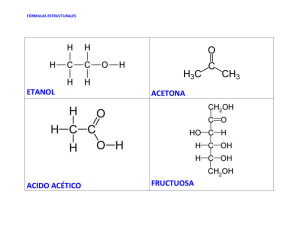 etanol acetona acido acético fructuosa