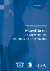 Maestría en Alta Dirección en Sistemas de Información