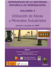 Utilización de Rocas y Minerales Industriales
