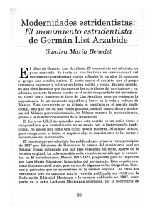 Modernidades estridentistas: El movimiento estridentista de Germán