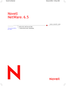 NetWare 6.5 Overview and Installation Guide