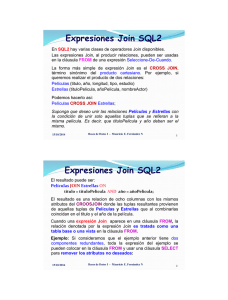Expresiones Join SQL2