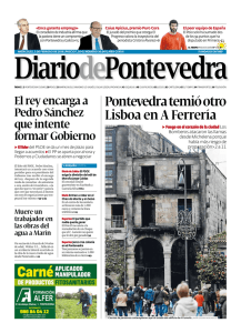 la portada de hoy - Diario de pontevedra