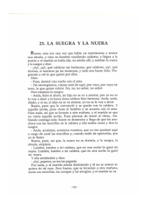 23. LA SUEGRA Y LA NUERA