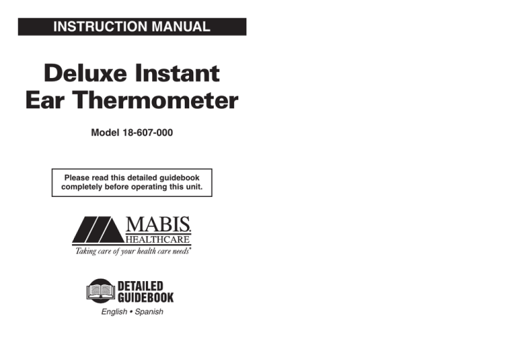 Deluxe Instant Ear Thermometer