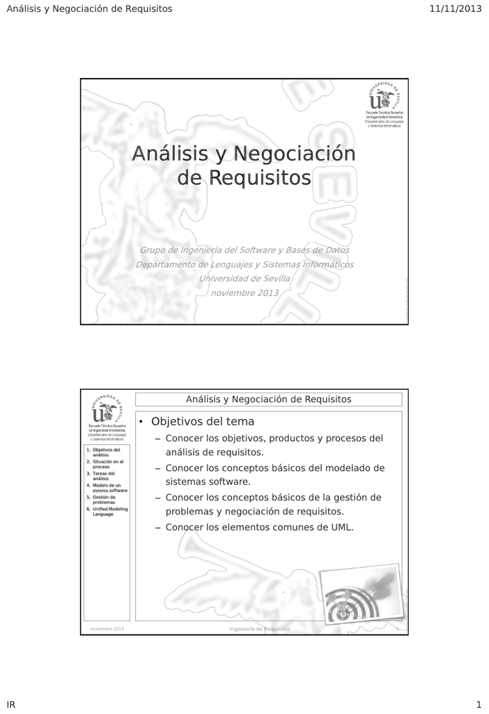 Análisis Y Negociación De Requisitos 6590